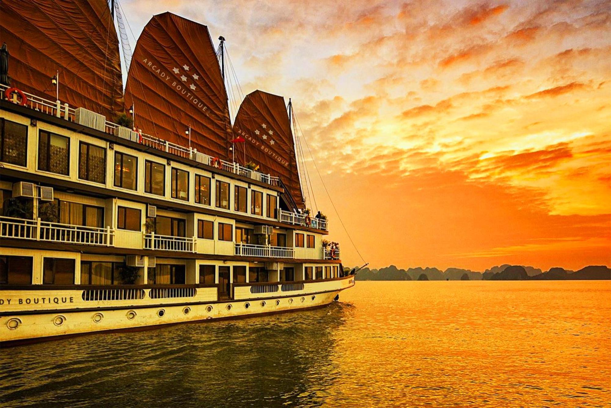 Hotel Arcady Boutique Cruise Ha Long Zewnętrze zdjęcie