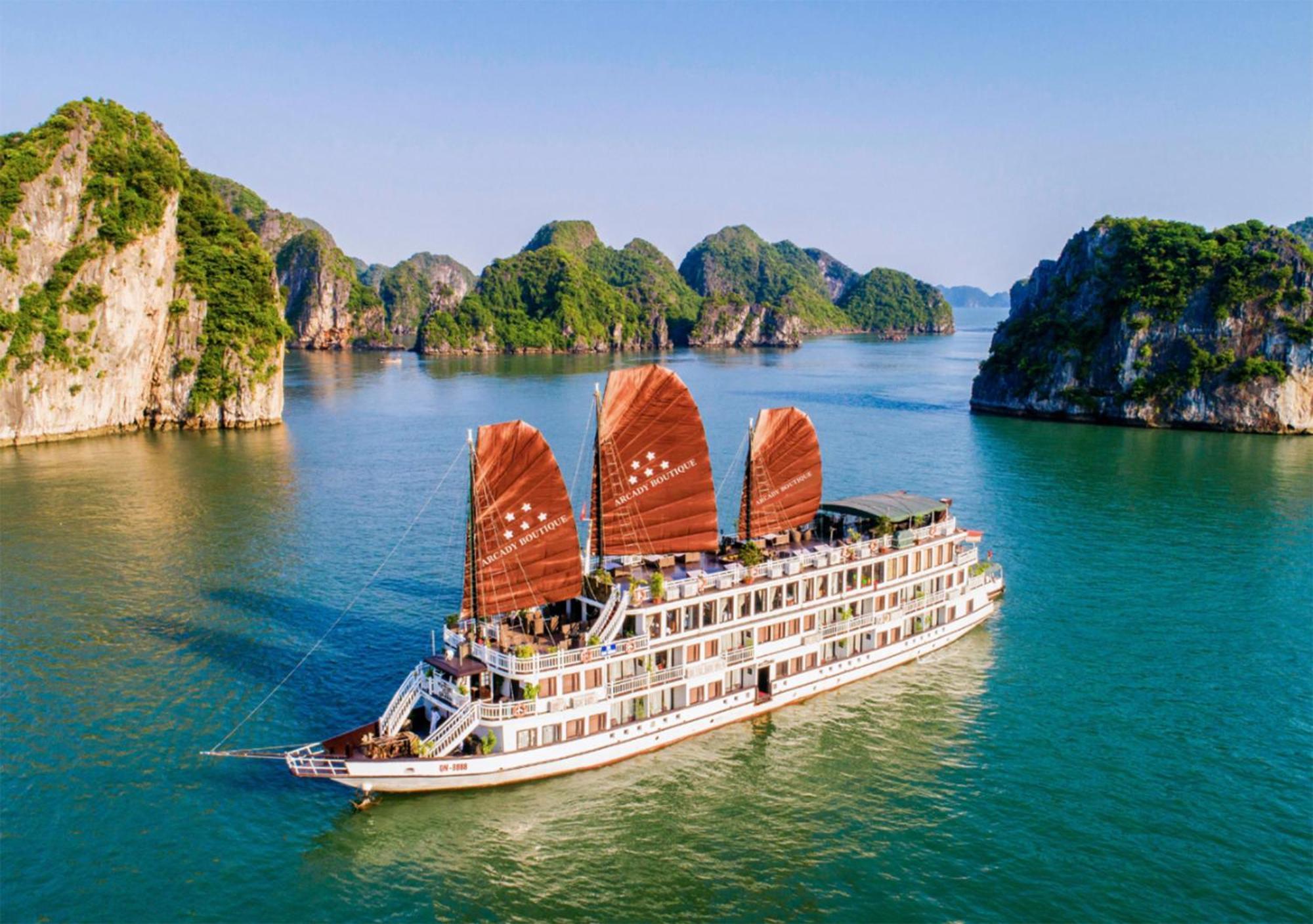 Hotel Arcady Boutique Cruise Ha Long Zewnętrze zdjęcie